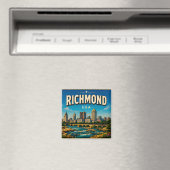 Richmond Virginia Capitol Square Magnet (In Situ (Geschirrspüler))