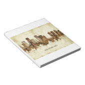 Richmond Virginia Cityscape Notizblock (angewinkelt)