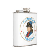 Richmond Virginia Colonial Flachmann (Rechts)