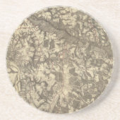 Richmond, Virginia Getränkeuntersetzer (Vorne)