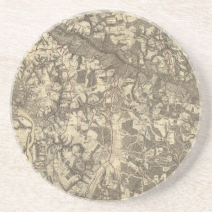 Richmond, Virginia Getränkeuntersetzer