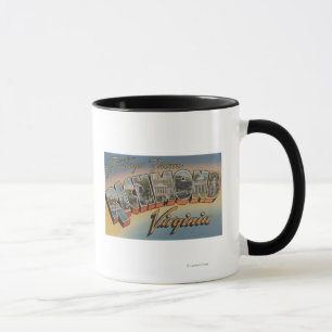 Richmond, Virginia - große Buchstabe-Szenen 2 Tasse