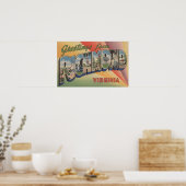 Richmond, Virginia - Große Buchstabenszenen Poster (Küche)