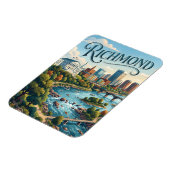 Richmond, Virginia Magnet (Linke Seite)