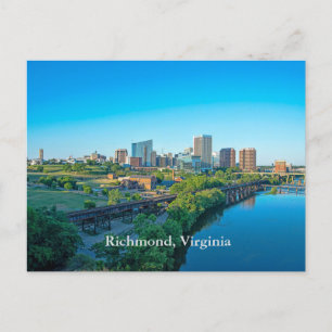 Richmond, Virginia Panoramasicht Postkarte