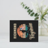 Richmond Virginia Postkarte (Stehend Vorderseite)