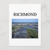 RICHMOND virginia Postkarte (Vorderseite)