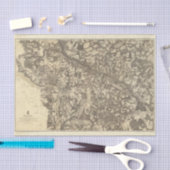 Richmond, Virginia Seidenpapier (Handwerk)