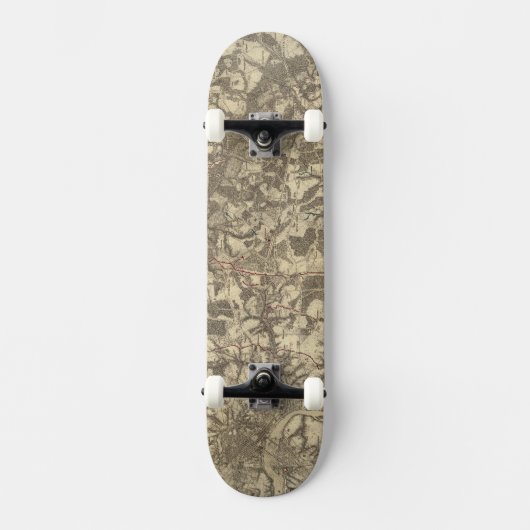 Richmond, Virginia Skateboard (Vorderseite)