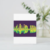 Richmond Virginia Skyline Feiertagspostkarte (Stehend Vorderseite)