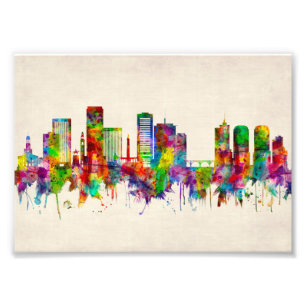 Richmond Virginia Skyline Fotodruck