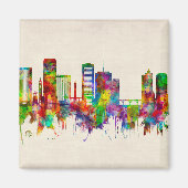 Richmond Virginia Skyline Magnet (Vorne)