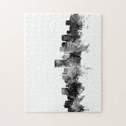 Richmond Virginia Skyline Puzzle (Vertikal)