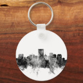 Richmond Virginia Skyline Schlüsselanhänger (Vorderseite)