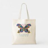 Richmond Virginia Souvenir Butterfly Graphic Tragetasche (Rückseite)