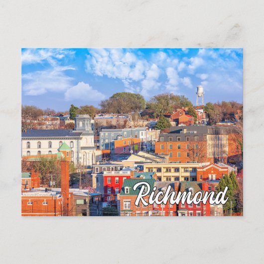 Richmond, Virginia, Vereinigte Staaten Postkarte (Vorderseite)