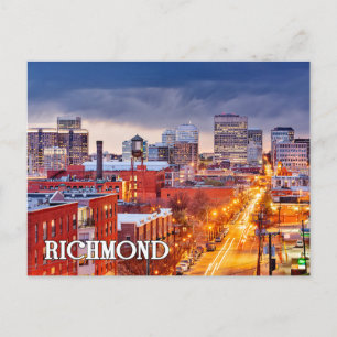Richmond, Virginia, Vereinigte Staaten Postkarte
