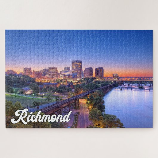 Richmond, Virginia, Vereinigte Staaten Puzzle (Horizontal)