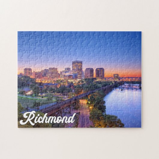Richmond, Virginia, Vereinigte Staaten Puzzle (Horizontal)