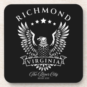 Richmond Virginia Vintag Eagle Getränkeuntersetzer