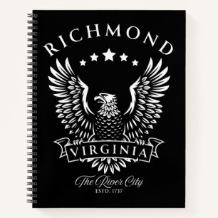 Richmond Virginia Vintage Adler Notizblock