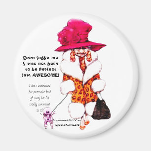 "Richte mich nicht" Magnet