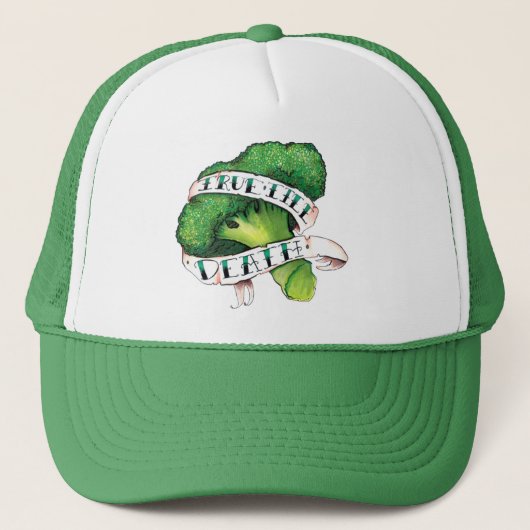 Richten Sie bis Tod aus Truckerkappe (Vorderseite)