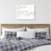 Richten Sie Ihre Krone Leinwanddruck (Insitu (Schlafzimmer))
