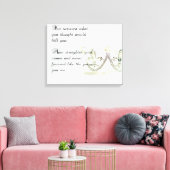 Richten Sie Ihre Krone Leinwanddruck (Insitu (Wohnzimmer))