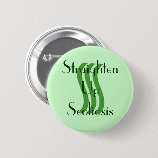 Richten Sie oben Skoliose-Knopf gerade Button (Vorne & Hinten)