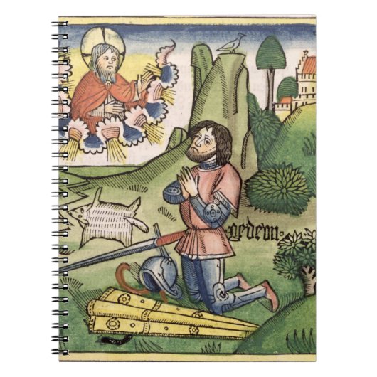 Richter 6 6 Gideon setzt heraus die Fleece, von ' Notizblock (Vorderseite)