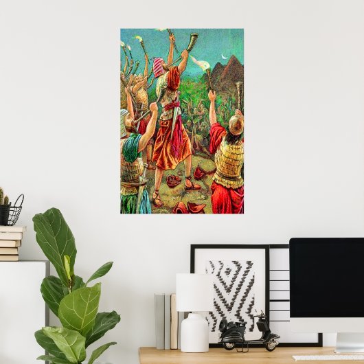 Richter 7 Gideon's 300 Men Poster (Heimbüro)