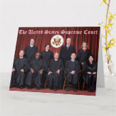 Richter am Obersten Gerichtshof der USA 2021 - Sie Karte (Gelbe Blume)