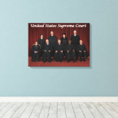 Richter am Obersten Gerichtshof der Vereinten Staa Leinwanddruck (Insitu (Holzboden))