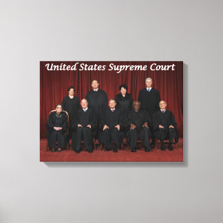Richter am Obersten Gerichtshof der Vereinten Staa Leinwanddruck