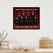 Richter am Obersten Gerichtshof der Vereinten Staa Poster (Küche)