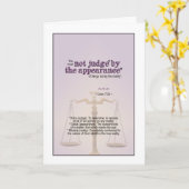 Richter an Gottes Realität - Johannes 7:24 Karte (Gelbe Blume)