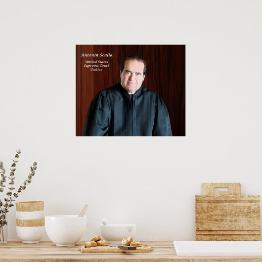 Richter Antonin Scalia Poster (Küche)