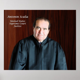 Richter Antonin Scalia Poster