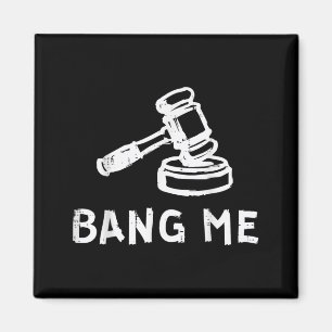 Richter Bang Hammer Lustiger Anwalt Rechtsanwalt H Magnet