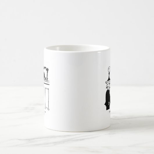 Richter-Cartoon 4588 Kaffeetasse (Mittel)