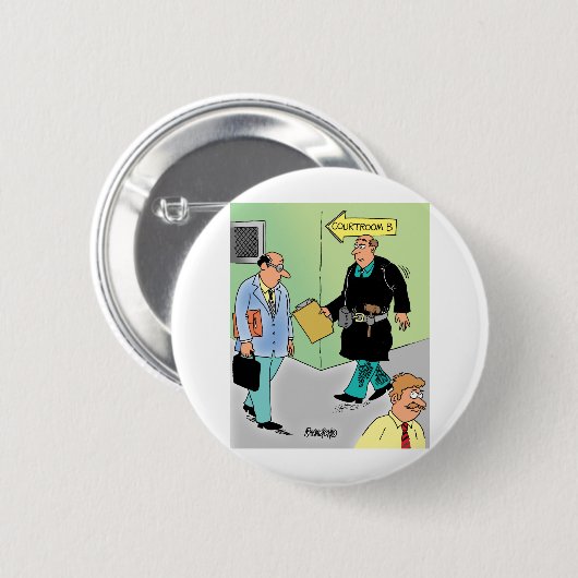 Richter-Cartoon Button (Vorne & Hinten)