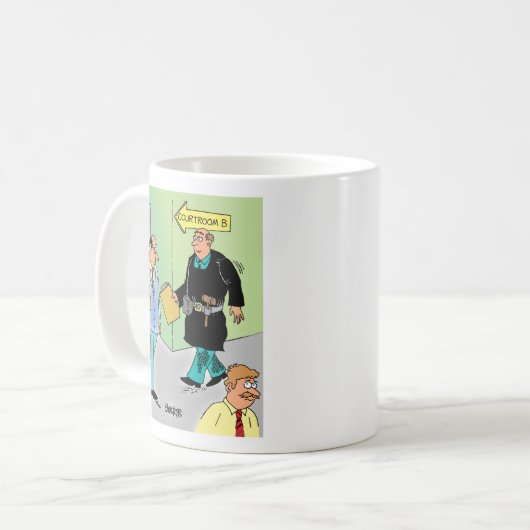 Richter-Cartoonkaffee-Tasse Kaffeetasse (Vorderseite Links)
