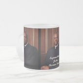 Richter Clarence Thomas Mattglastasse (Vorderseite Links)