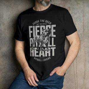 Richter der Tat nicht die Rasse zerreißen Pitbull  T-Shirt