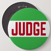 Richter des Holiday Baking Cookie Contest Button (Vorne & Hinten)