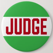 Richter des Holiday Baking Cookie Contest Button (Vorderseite)