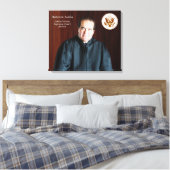 Richter des Obersten Gerichtshofs Antonin Scalia Leinwanddruck (Insitu (Schlafzimmer))