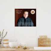 Richter des Obersten Gerichtshofs Antonin Scalia Poster (Küche)