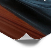 Richter des Obersten Gerichtshofs Antonin Scalia Poster (Ecke)